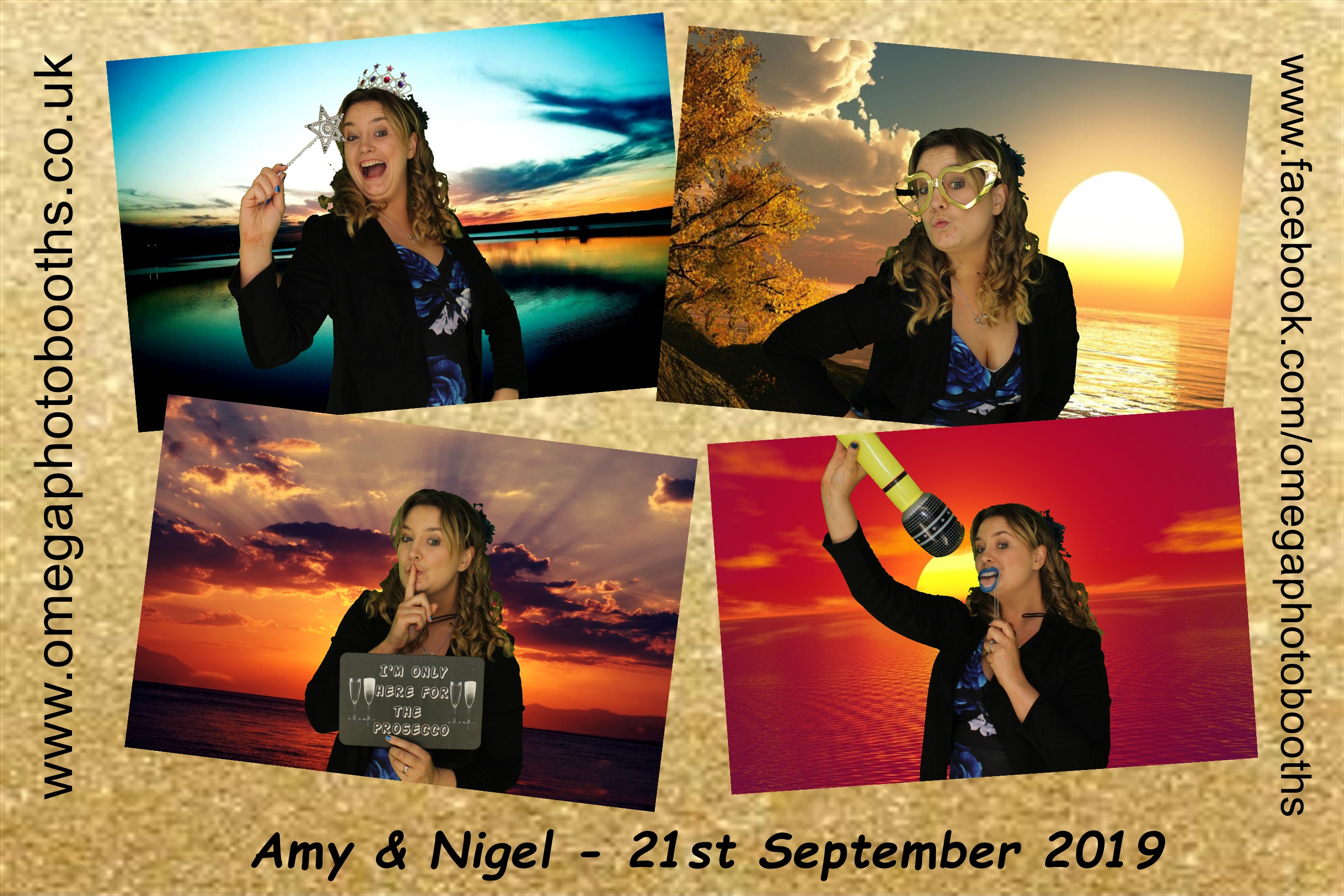 Amy & Nigel | View more photos from the event at gallery.omegaphotobooths.co.uk/u/Omega-Photobooths/Amy-Nigel